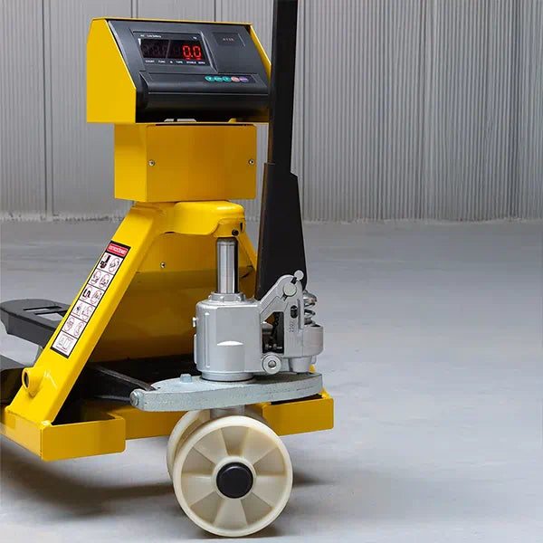 Wózek paletowy z wagą 3000 kg